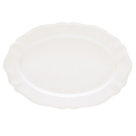 Serviravimo lėkštė PERLE WHITE (36x25 cm)