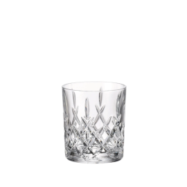 Krištolo stiklinės „BRIXTON" (6 vnt., 320 ml)