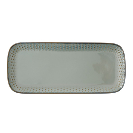 Serviravimo lėkštė DROPS CELADON (36x16 cm)