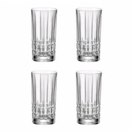 Krištolo stiklinės DOVER (4 vnt., 350ml)