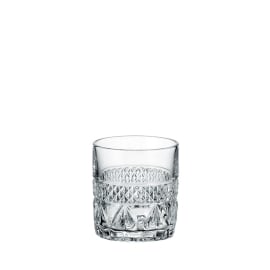 Krištolo stiklinės viskiui DAPHNE (6vnt., 140ml)