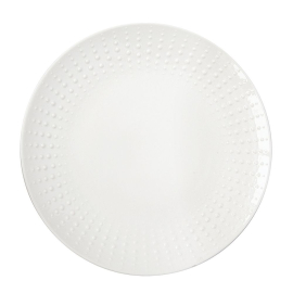 Lėkštė DROPS WHITE (26 cm)