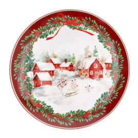 Panettone lėkštė CHRISTMAS LAND (30 cm)