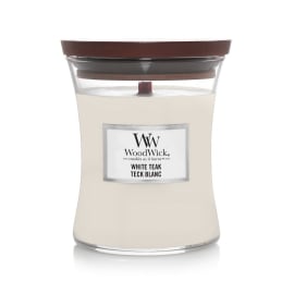 WoodWick žvakė „WHITE TEAK“