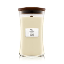 WoodWick žvakė WHITE TEAK