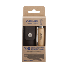 Užlenkiamas peilis su dėklu „OPINEL N°08“ (8.5 cm)