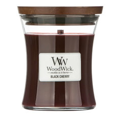 WoodWick žvakė „BLACK CHERRY“