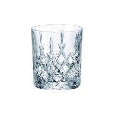 Krištolo stiklinės viskiui „BRIXTON“ (4 vnt., 320 ml)