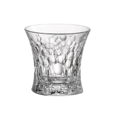 Krištolo stiklinės viskiui „MOLECULES“ (6 vnt., 200 ml)     