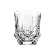 Krištolo stiklinės viskiui „SOHO“ (6 vnt., 280 ml)