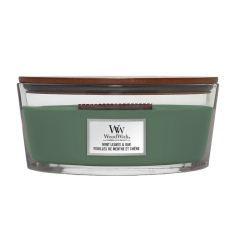 WoodWick žvakė „MINT LEAVES & OAK“