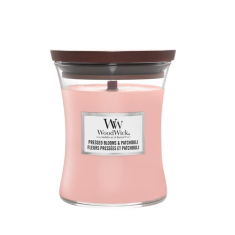 WoodWick žvakė „PRESSED BLOOMS & PATCHOULI“