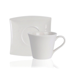 Puodeliai su lėkštelėmis „ZARA“ (2 vnt., 220 ml)