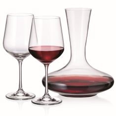 Dekanteris ir taurės „STRIX “ (6 vnt., 580 ml)