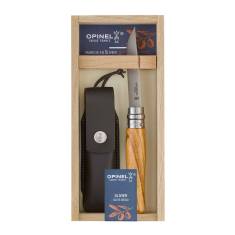 Užlenkiamas peilis su dėklu „OPINEL N°08“ (8.5 cm)