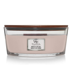 WoodWick žvakė „VANILLA & SEA SALT“