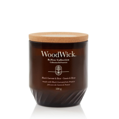WoodWick ReNew žvakė „BLACK CURRANT & ROSE“