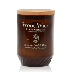 WoodWick ReNew žvakė „TOMATO LEAF & BASIL“