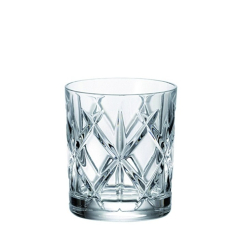 Krištolo stiklinės viskiui (6vnt; 320ml)
